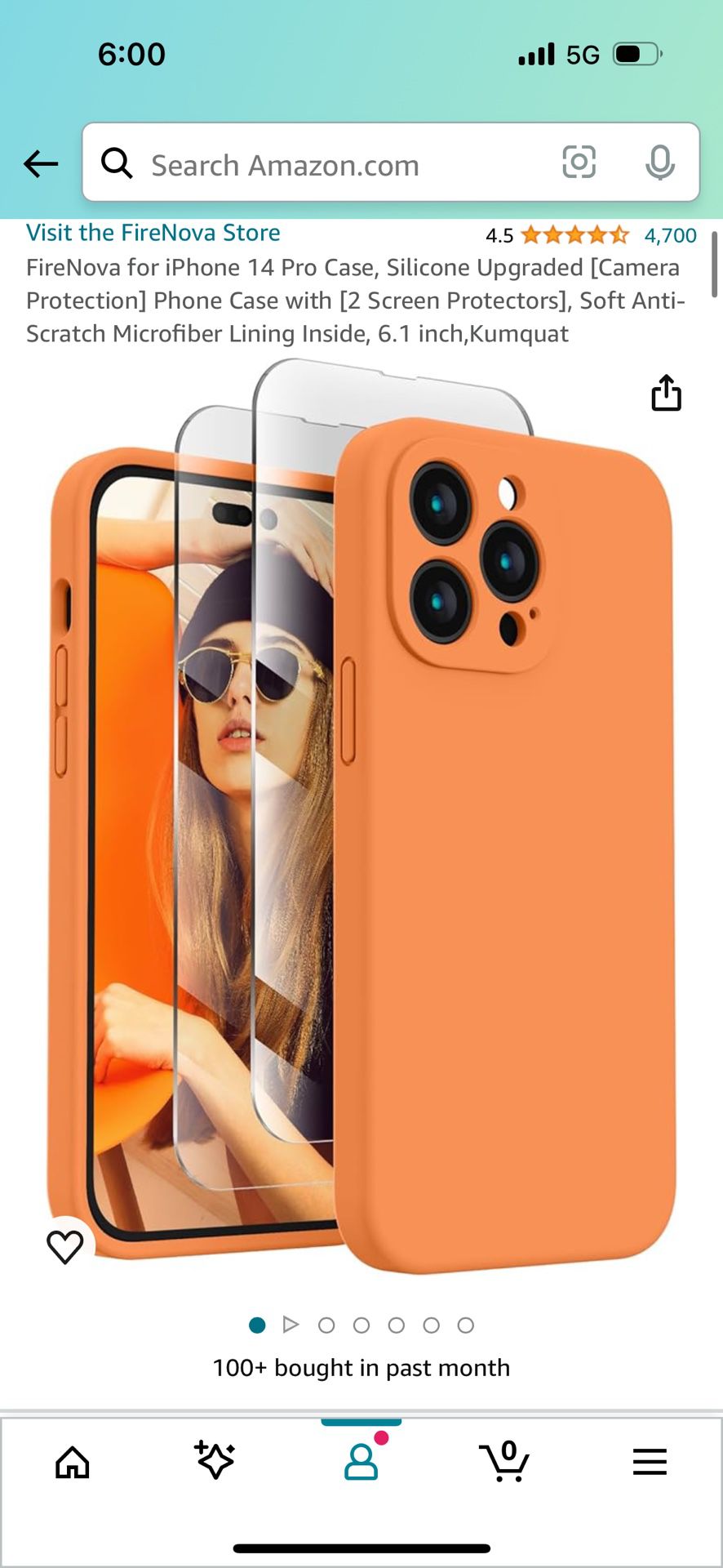 iPhone 14 Pro Phone Case Orange 