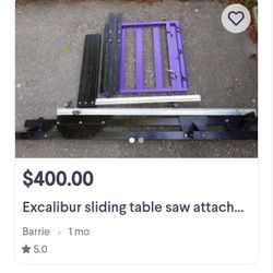 Table Saw Slideing Table