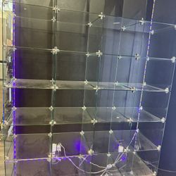 Cube Glass Display 