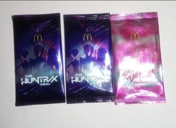 Kpop Demon Hunters McDonald's Cards