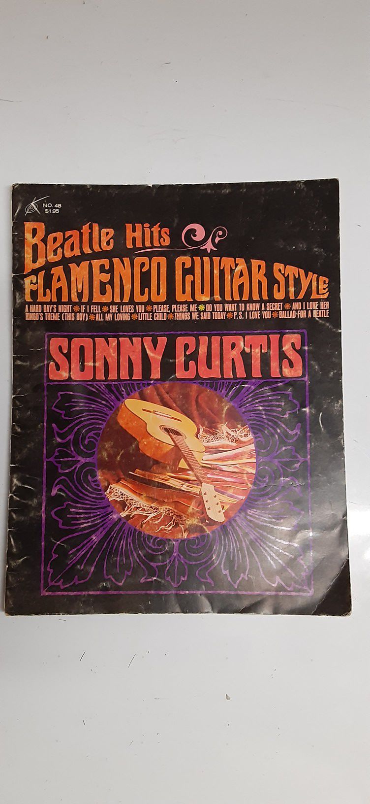 Beatles Hits 1965 Flamenco Guitar Style Sheet Music Gil Music Corp NY