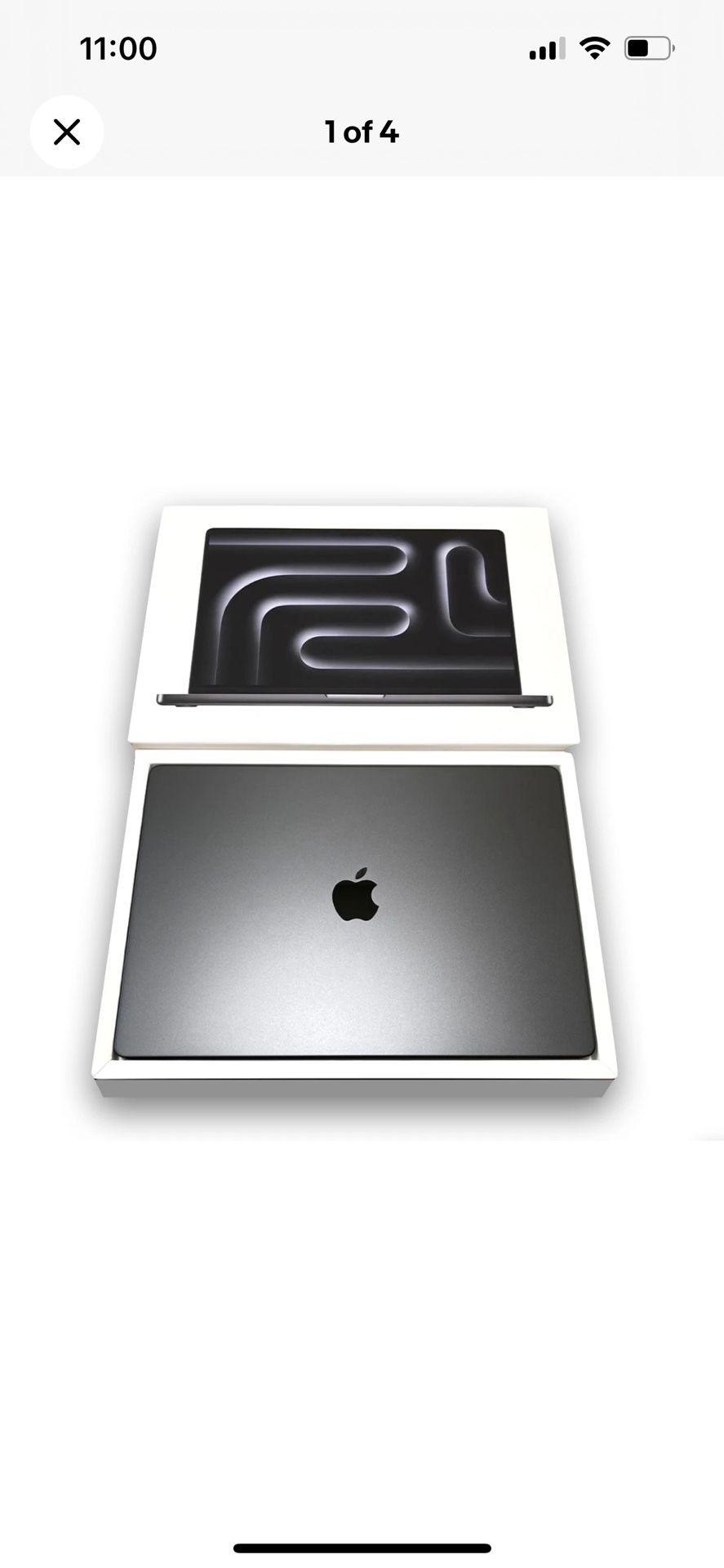 Apple MacBook Pro 16" inch M3 Pro Laptop 18GB 18-Core GPU 512GB SSD Space Black