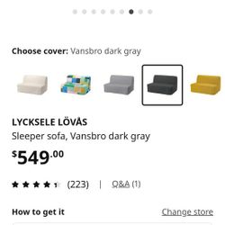 Comfortable Ikea Sofa Bed Like New