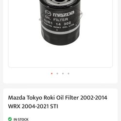Mazda Tokyo Roki Oil Filter 2002-2014 WRX 2004-2021 STI