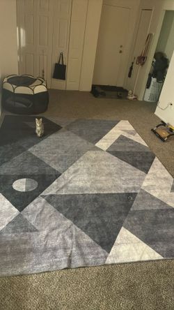 Modern Gray Rug
