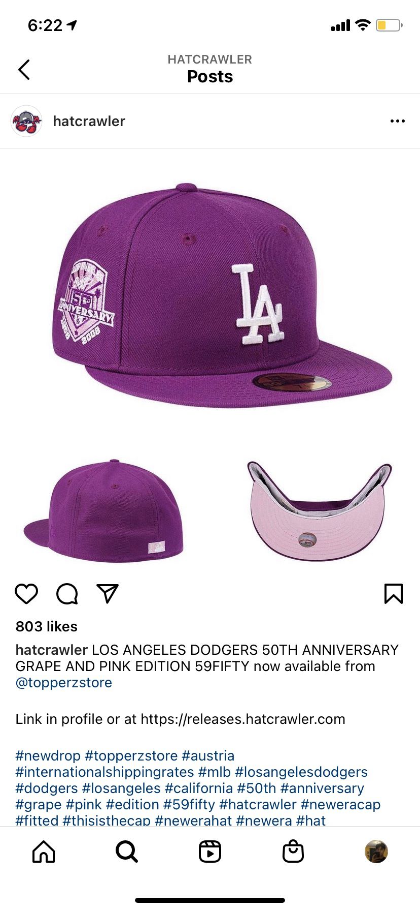 New Era  Grape and Pink edition fitted cap