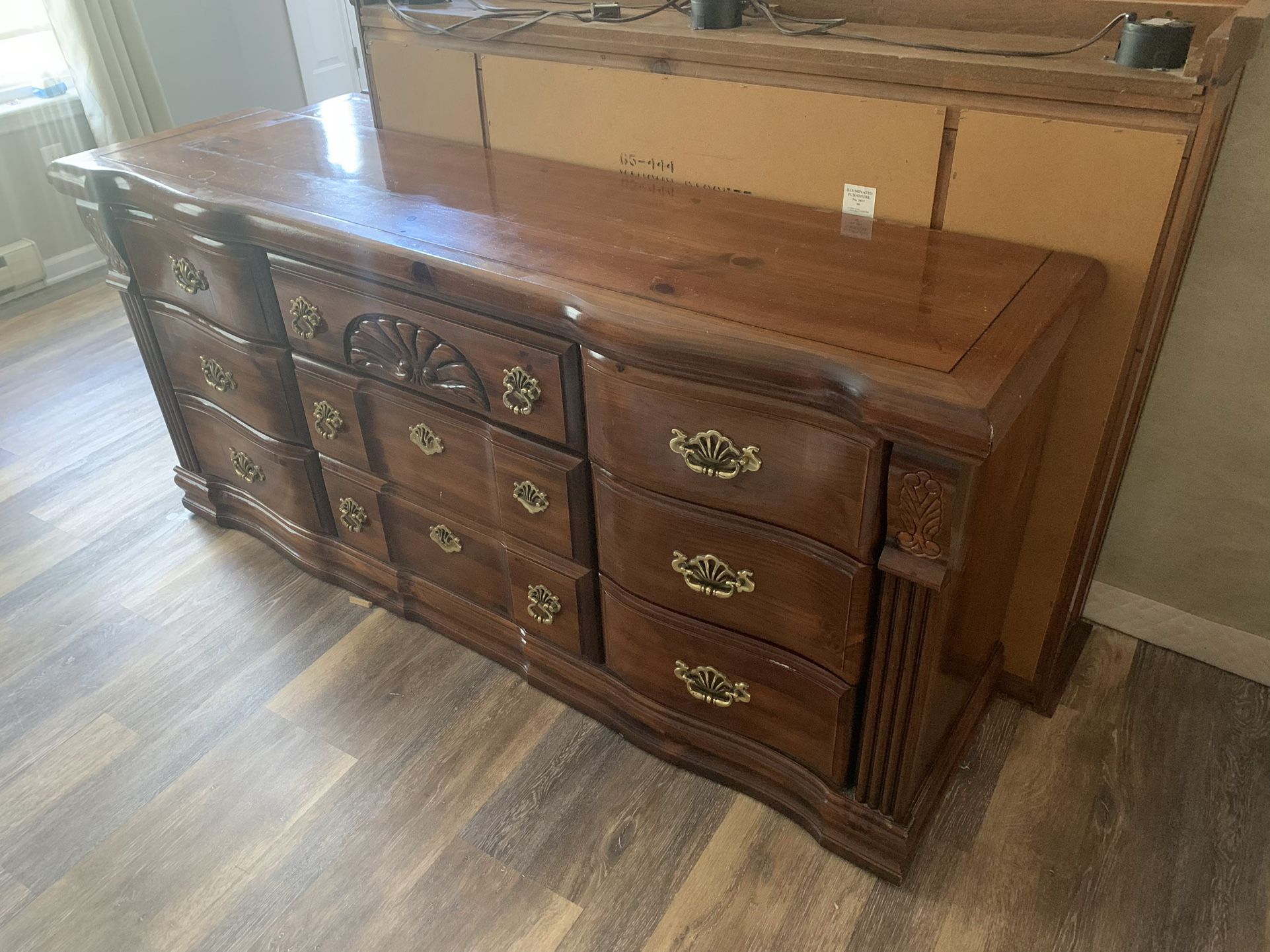 Solid Wood Bed Room Furniture 