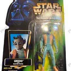 Star Wars 1996 Collection 1 Greedo With Blaster Pistol