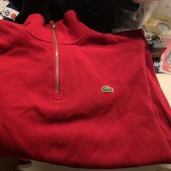 Brand new lacoste red color.Asking $60