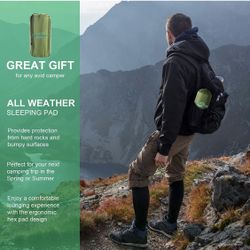 Sleeping Pad Ultralight Inflatable Sleeping Pad for Camping, 75''X25'', Built-in Pump, Ultimate for Camping, Hiking - Airpad, Carry Bag, Repair Kit - 