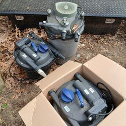 Like New Fish Pond Filters - Garden/Yard Ponds