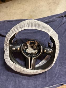 BMW F80 F82 M2 M3 M4 Steering Wheel Black Leather w/Shifters HEATED
