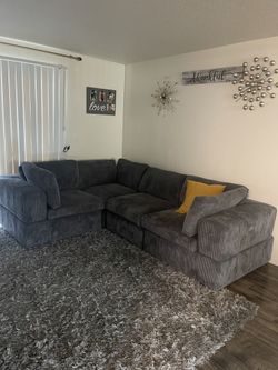 Wayfair Gray Sectional 