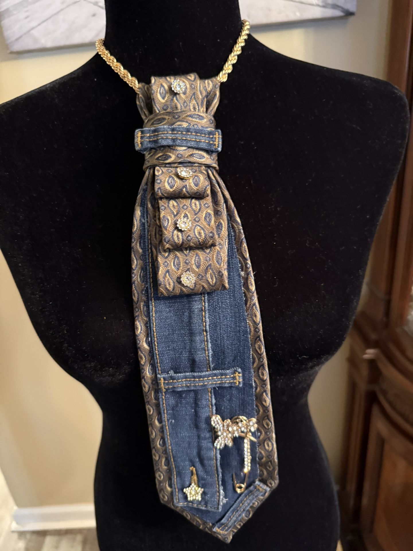 Custom One Of A Kind Necktie Necklace, $35 Each
