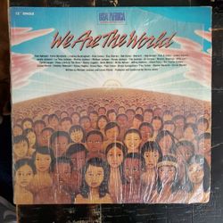 12" WE ARE THE WORLD RECORD
