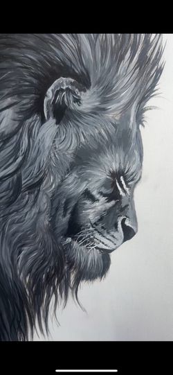 Lion Painting
