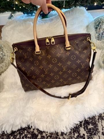 Louis Vuitton Monogram Pallas in Grape