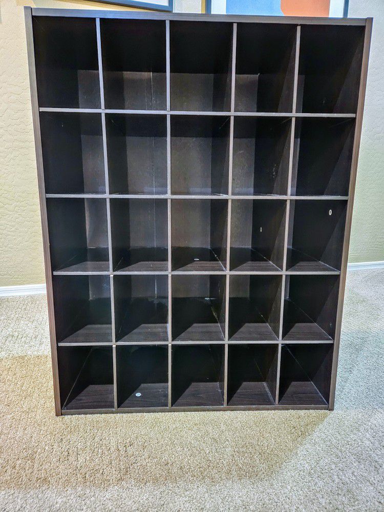 12"D x 24"W x 32"H Shoe Cube Organizer Storage, Kids Hangers