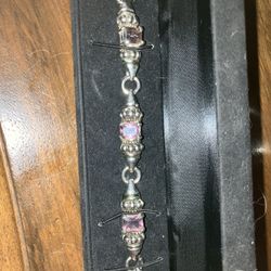 Smokey Quarts , Lagos Bracelet 