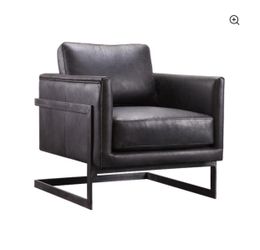 Mori Armchair leather brand new in box MSRP $1700+