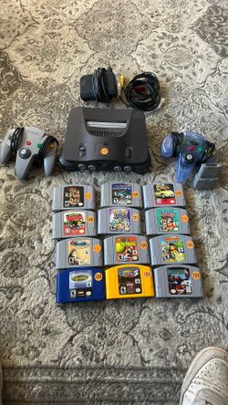 N64 Console   12 Games