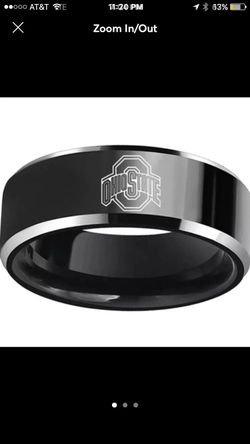 Ohio State Buckeyes Black Ring