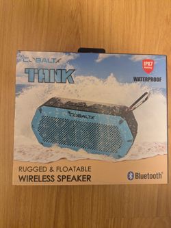 COBALT TANK WIRELESS SPEAKER