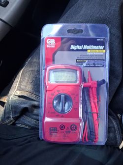 Digital Multimeter w/backprobes (no homo)