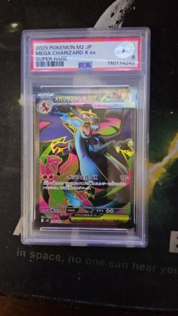 Mega Charizard X EX Graded 8 PSA