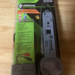 Greenlee Communication tone and probe tracer kit new asking 60 in n Lakeland