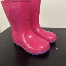 Toddler Girls Rain boots Size: 7-8 