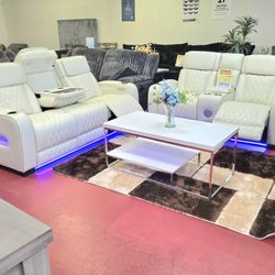 Power Reclining Livingroom Furniture Couches Sofa 🛋 Only $49 Down No Credit Needed Financing 