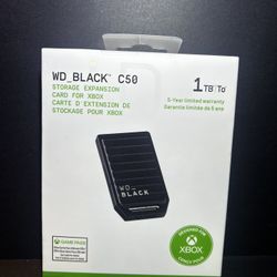 WD_Black C50 1TB Storage Expansion Card for Microsoft Xbox.