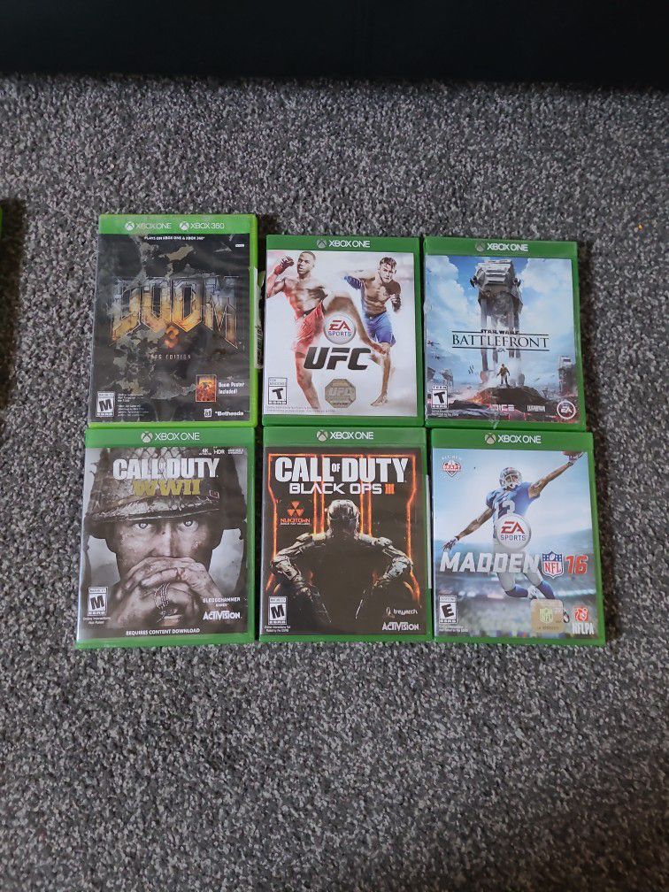 XBox One And Xbox 360 Games