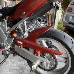 OEM copper Suzuki sv650 2nd generation rear tire hugger 2003-2009 