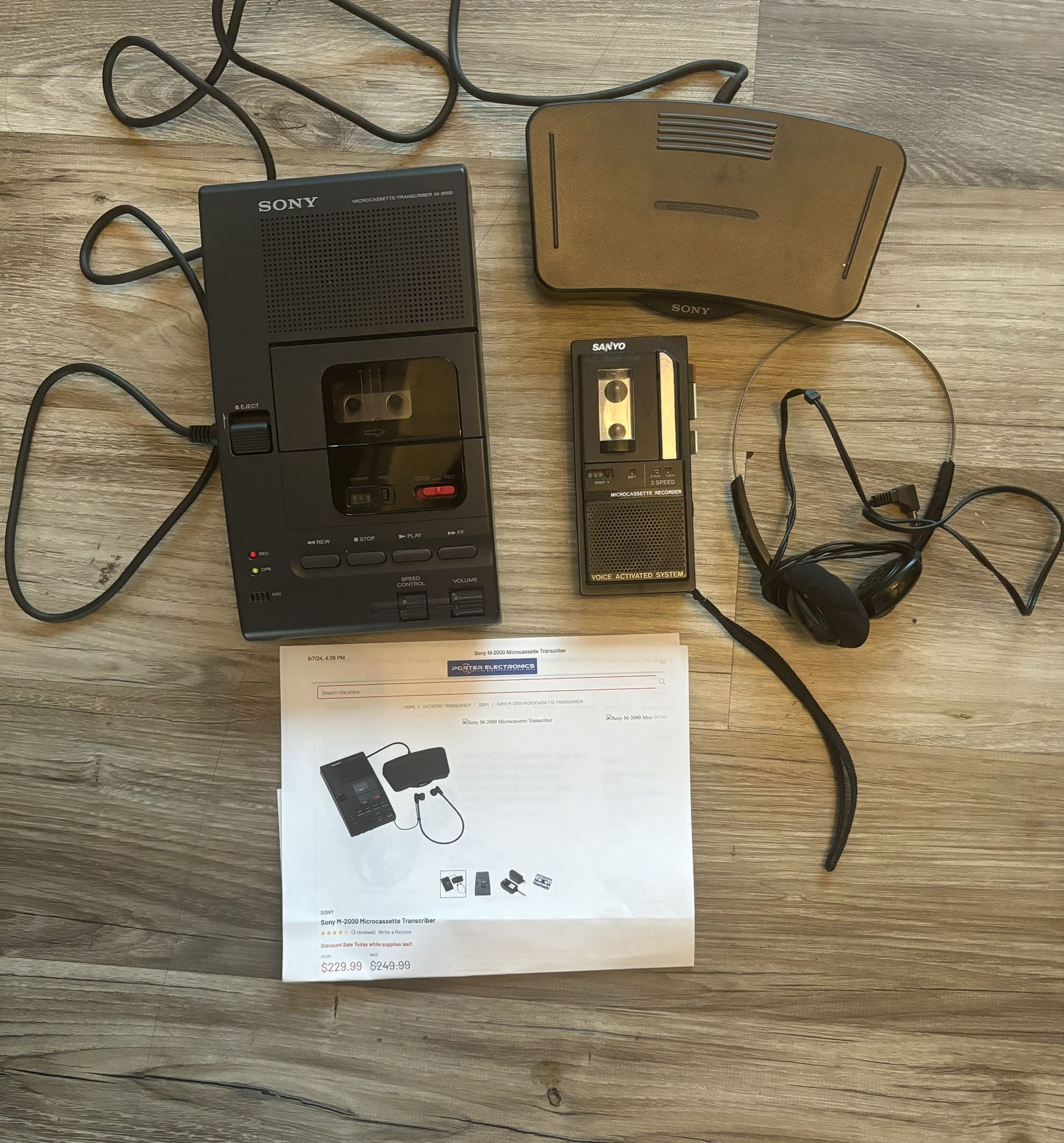 Transcription Equipment