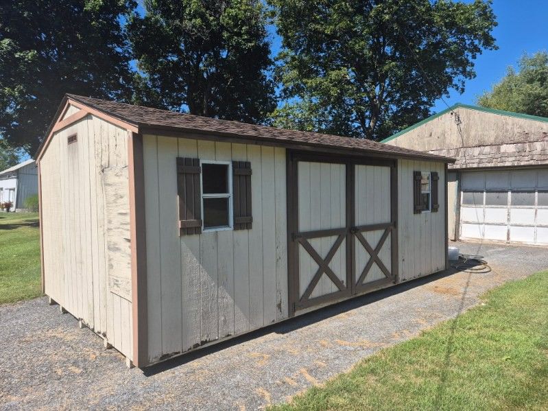 12x20 a frame shed