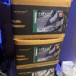 Framing Nails Galvanized Exterior 3-1/4”x .131”