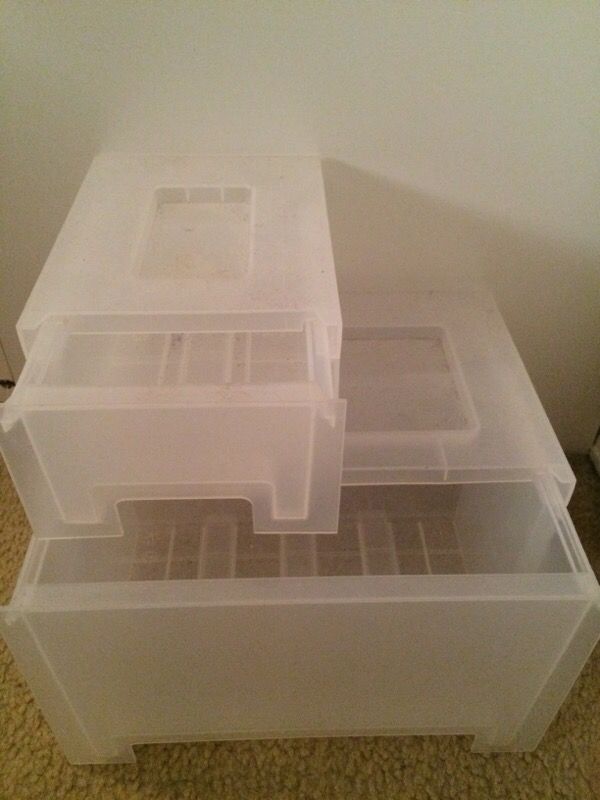 IKEA kupol pull out organizers