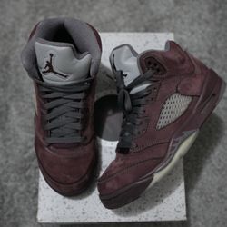 Nike Air Jordan 5 Retro SE 2023 Burgundy - Youth 6Y / Women’s 7.5