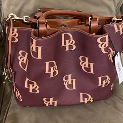 Large Dooney Bourke Wine Color