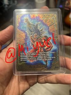 Energy Marker (E-127) (Gold) - Fusion World Energy Markers