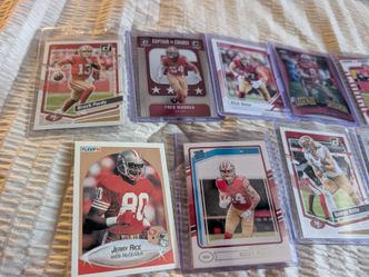 Niners Collection: 11 cards: Steve Young, J Rice, Ricky Pearsall rookie card: Tons of Kittle cards