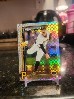2025 Topps Chrome Paul Skenes X-Fractor Pittsburgh Pirates