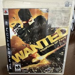 Wanted Weapons Of Fate - PlayStation 3 