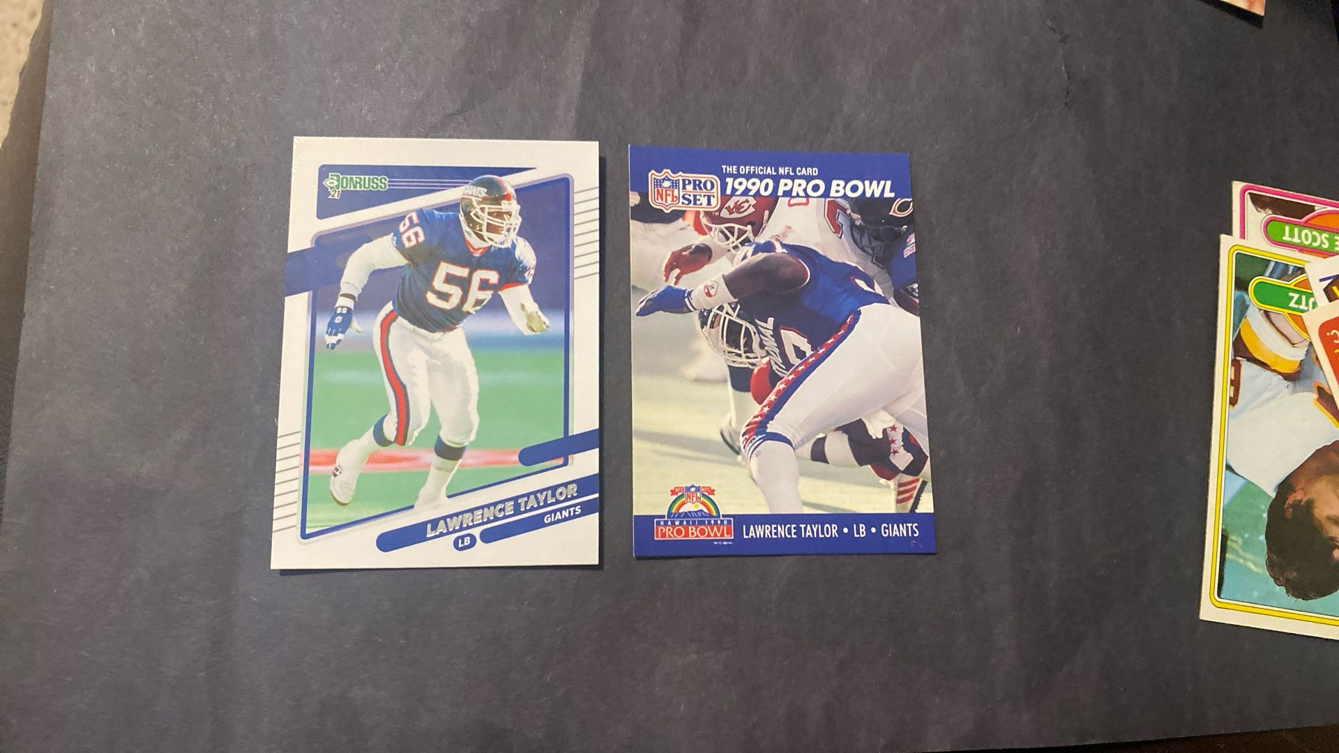 Lawrence Taylor Card Lot