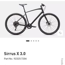 Specialized X3.0 Hydraulic Bike 