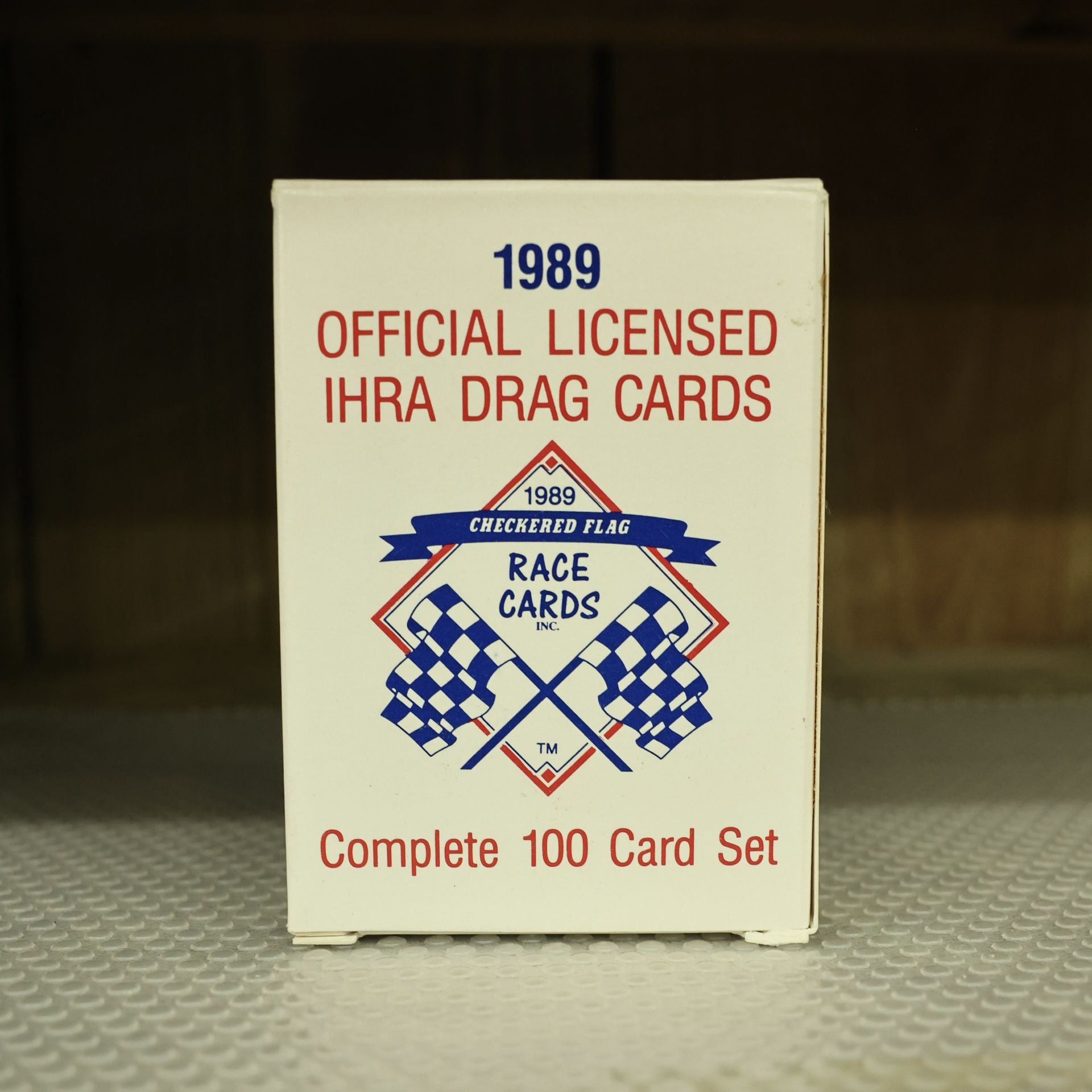 1989 Official IHRA Drag Cards Complete Set
