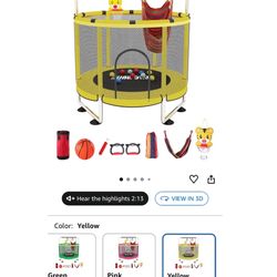 360 ROUND HORIZONTAL BAR TRAMPOLINE