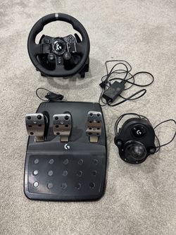 Logitech G Racing Wheel, Pedals, and Shifter Set
